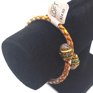 ONE LEFT! Ann Taylor Loft Braided Cuff Bracelet $24.50